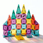 Mini Magnetic Tiles Geometry Education Set (32 PCS / 49 PCS)